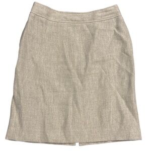 Brooks Brothers 100% Linen Skirt 4P NWOT